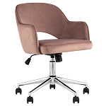 Кресло для компьютерного стола Veloury Pink варинант исполнения - 1 | Loft Concept в Воронеже