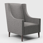 Мебельная ткань Шенилл серый цвет 142 см T4-46 варинант исполнения - 4 | Loft Concept в Воронеже