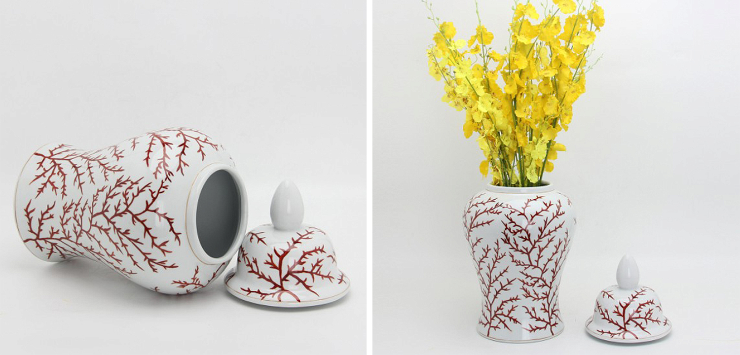 Ваза White Vase Branches Ваза White Vase Branches - Loft-Concept в Воронеже
