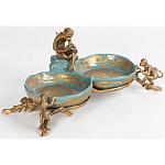 Блюдо двойное из фарфора Crogy варинант исполнения - 3 | Loft Concept в Воронеже