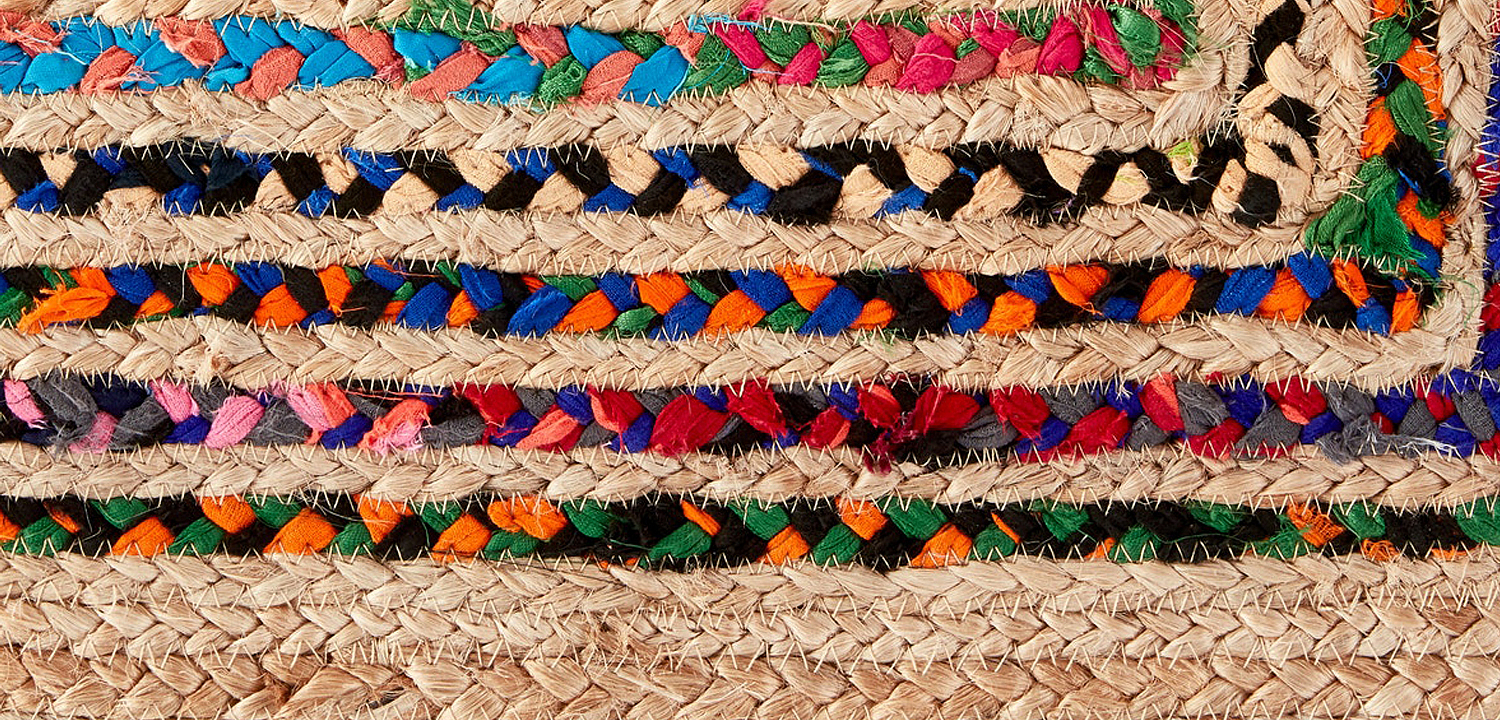 Ковер Carpet Track Multicolored джут и хлопок Ковер Carpet Track Multicolored джут и хлопок - Loft-Concept в Воронеже