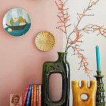 Статуэтка керамическая зеленого цвета Majero варинант исполнения - 4 | Loft Concept в Воронеже