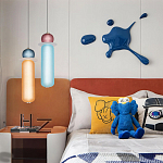 Подвесной светильник с стеклянным плафоном Peggy варинант исполнения - 3 | Loft Concept в Воронеже