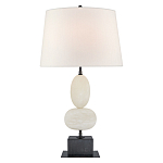 Настольная лампа на фигурном мраморном основании Conundrum варинант исполнения - 1 | Loft Concept в Воронеже