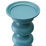 Подсвечник фигурный голубой Bright Accent 33 см варинант исполнения - 2 | Loft Concept в Воронеже