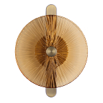 Бра с круглым стеклянным плафоном Gingham варинант исполнения - 2 | Loft Concept в Воронеже