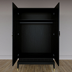 Платяной шкаф Elsa Dreams Black с 2-мя фасадами варинант исполнения - 3 | Loft Concept в Воронеже