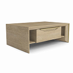 Стол журнальный с ящиками и открытыми полками Flowchart варинант исполнения - 2 | Loft Concept в Воронеже