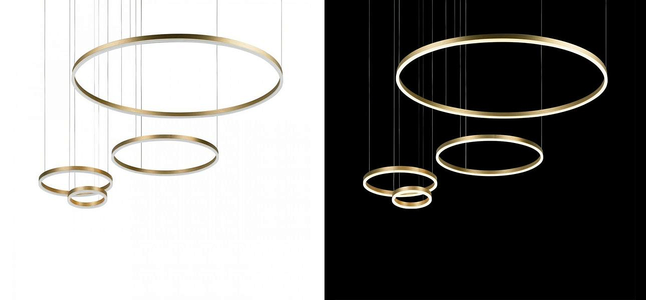 Люстра Neo Circles Gold II Люстра Neo Circles Gold II - Loft-Concept в Воронеже