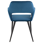Стул с подлокотниками синий NEASAN STOOL варинант исполнения - 4 | Loft Concept в Воронеже