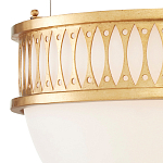 Подвесной светильник с фактурным золотым каркасом Exceptional Classic Design варинант исполнения - 2 | Loft Concept в Воронеже