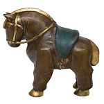 Статуэтка из бронзы в виде лошади Animals Bronze варинант исполнения - 2 | Loft Concept в Воронеже