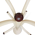 Вешалка напольная бежевая с 4-мя металлическими крючками Noble Branches варинант исполнения - 4 | Loft Concept в Воронеже