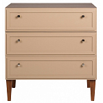 Комод бежевый из массива бука с 3-мя ящиками Wenge Light варинант исполнения - 2 | Loft Concept в Воронеже