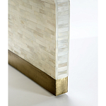 Приставной столик BONE INLAY SIDE TABLE-Cream варинант исполнения - 2 | Loft Concept в Воронеже