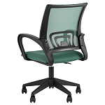 Офисное кресло с основанием из черного пластика Desk chairs Green варинант исполнения - 5 | Loft Concept в Воронеже