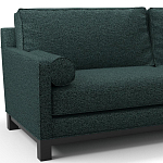 Мебельная ткань Шенилл темно-зеленый цвет 138 см T4-39 варинант исполнения - 2 | Loft Concept в Воронеже