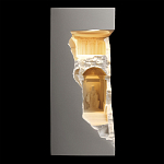 Встраиваемый в стену гипсовый светильник под покраску в античном стиле Antiquity Athena варинант исполнения - 7 | Loft Concept в Воронеже