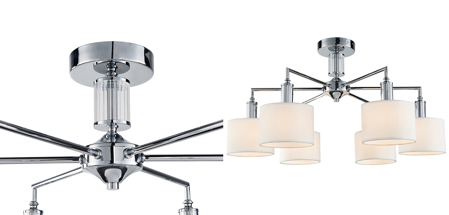 Люстра Laurent Chandelier white 65 Люстра Laurent Chandelier white 65 - Loft-Concept в Воронеже