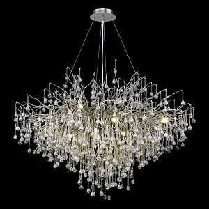 Дизайнерская люстра Freezing Rain Никель