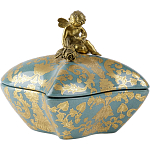 Фарфоровая шкатулка Angel with a rose варинант исполнения - 2 | Loft Concept в Воронеже