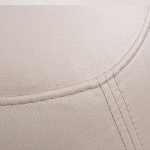 Кресло без подлокотников бежевое с принтом Macrocosm варинант исполнения - 4 | Loft Concept в Воронеже