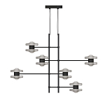 Каркасная люстра Balance варинант исполнения - 2 | Loft Concept в Воронеже