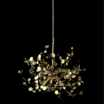 Подвесной светильник с металлическими круглыми элементами Terzani Argent варинант исполнения - 7 | Loft Concept в Воронеже