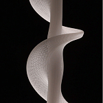 Люстра с белым скрученным плафоном Golden Swirl варинант исполнения - 6 | Loft Concept в Воронеже