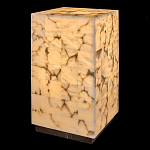 Торшер прямоугольный из натурального камня Calcite Geometry варинант исполнения - 7 | Loft Concept в Воронеже