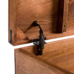 Деревянный сундук из массива манго Mango Wooden Chest Brown варинант исполнения - 3 | Loft Concept в Воронеже