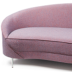 Диван Paulet Sofa Сиреневое Букле варинант исполнения - 4 | Loft Concept в Воронеже