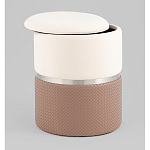 Пуф Mauldine с ящиком светло-коричневый с экокожей варинант исполнения - 2 | Loft Concept в Воронеже