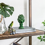 Статуэтка в виде артишока из зелёной керамики с глянцевыми лепестками Artichoke Decor  варинант исполнения - 3 | Loft Concept в Воронеже