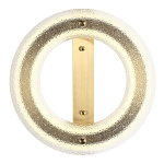 Бра круглое с эффектом морозного стекла Freezing Pattern варинант исполнения - 1 | Loft Concept в Воронеже