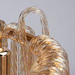 Люстра с подвесными рифлеными стеклянными трубками Nembus варинант исполнения - 9 | Loft Concept в Воронеже