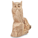 Статуэтка из дерева сова Animals of the World 20 варинант исполнения - 2 | Loft Concept в Воронеже