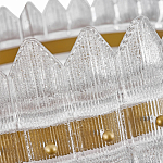 Люстра круглая с декоративными элементами в виде лепестков Round Light Flashing варинант исполнения - 7 | Loft Concept в Воронеже