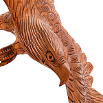 Статуэтка деревянная в виде орла Bali Eagle варинант исполнения - 3 | Loft Concept в Воронеже