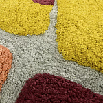 Чехол на подушку с рисунком горчичного цвета Elan Textured варинант исполнения - 6 | Loft Concept в Воронеже