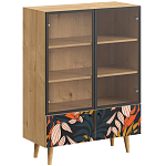 Витрина с изображением на дверцах Elise Cupboard варинант исполнения - 11 | Loft Concept в Воронеже