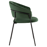 Стул в велюре зеленого цвета Horizon варинант исполнения - 3 | Loft Concept в Воронеже