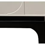 Тумбочка прикроватная с ящиком черно-серого цвета Noble Nightstand варинант исполнения - 6 | Loft Concept в Воронеже