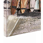 Панно декоративное в морском стиле Seascape and Surfing I варинант исполнения - 3 | Loft Concept в Воронеже