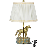 Настольная лампа из фарфора Лошадь Klark варинант исполнения - 2 | Loft Concept в Воронеже