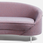 Диван Paulet Sofa Сиреневое Букле варинант исполнения - 1 | Loft Concept в Воронеже