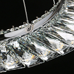 Люстра круглая с прозрачной хрустальной рамкой Maude Crystal Light варинант исполнения - 11 | Loft Concept в Воронеже