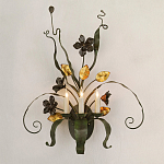 Бра с цветами и листьями Paradise Bush варинант исполнения - 3 | Loft Concept в Воронеже
