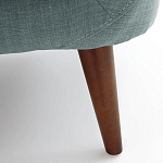 Кресло бирюзовое Pauley Turquoise Armchair варинант исполнения - 4 | Loft Concept в Воронеже