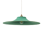 Подвесной вязаный зеленый светильник «Токио»  варинант исполнения - 1 | Loft Concept в Воронеже